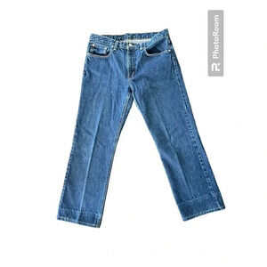 Polo Ralph Lauren womans weekender Jeans size 10X31 Dark wash straight leg